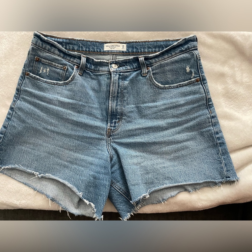Abercrombie & Fitch, Love Curve The Dad Short, High Rise, Size:32/14